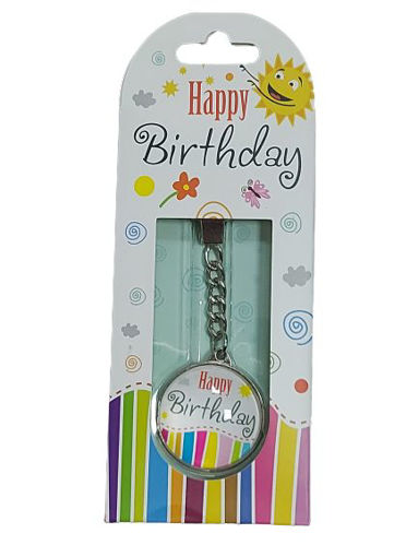 Picture of KEY RING - HAPPY BIRTHDAY